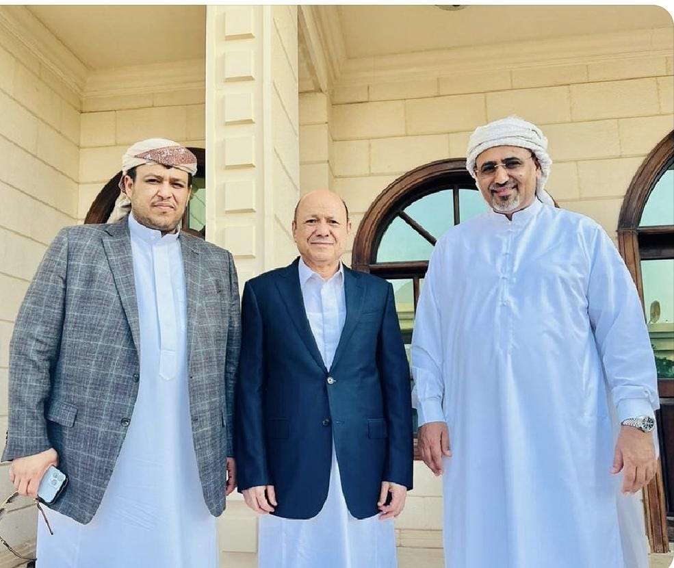 هذا ماقام به عيدروس الزبيدي فور وصول الرئيس العليمي الى منزلة في الإمارات..تفاصيل