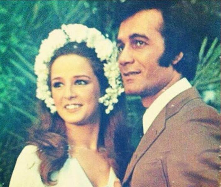 محمود ياسين ونجلاء فتحي