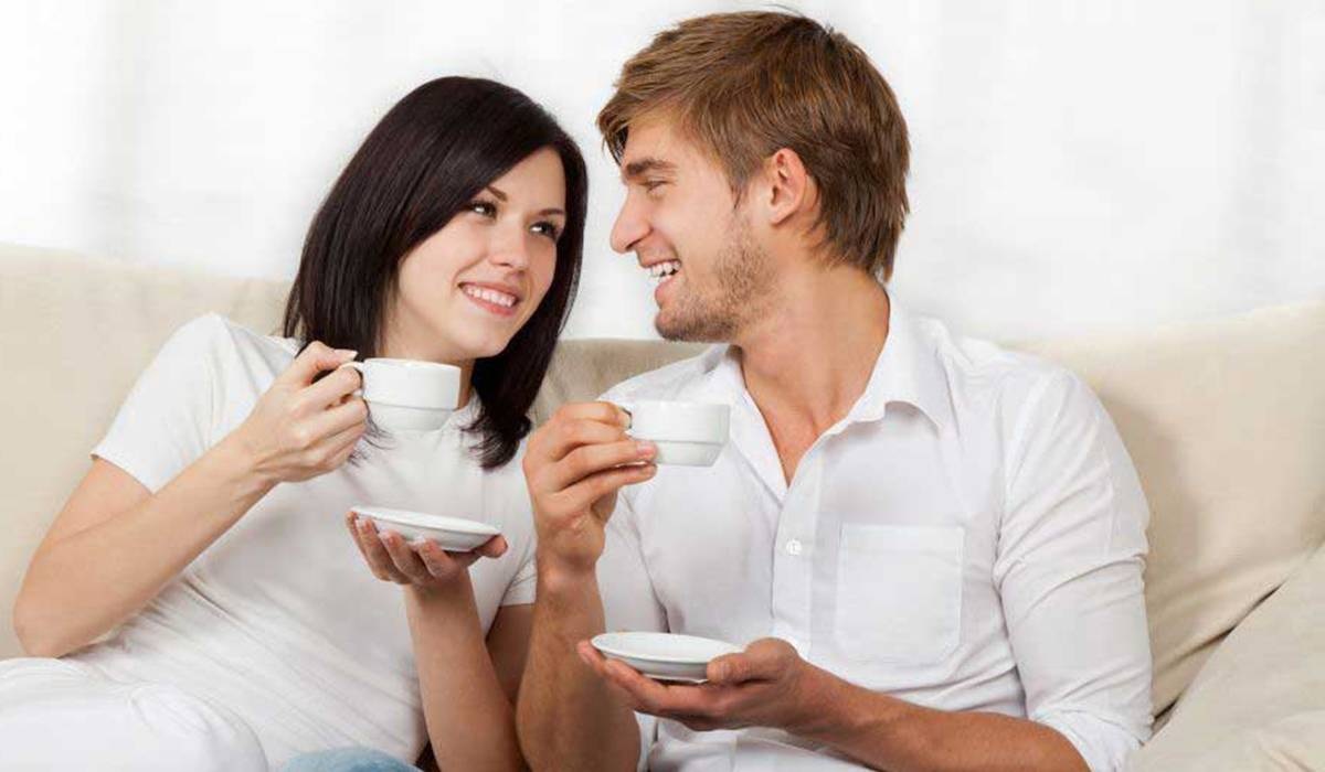 زوجين في حال سعادة