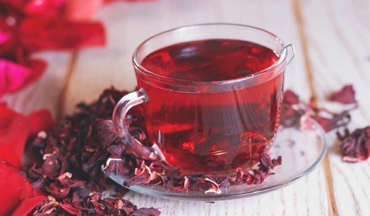 شرب الكركديه