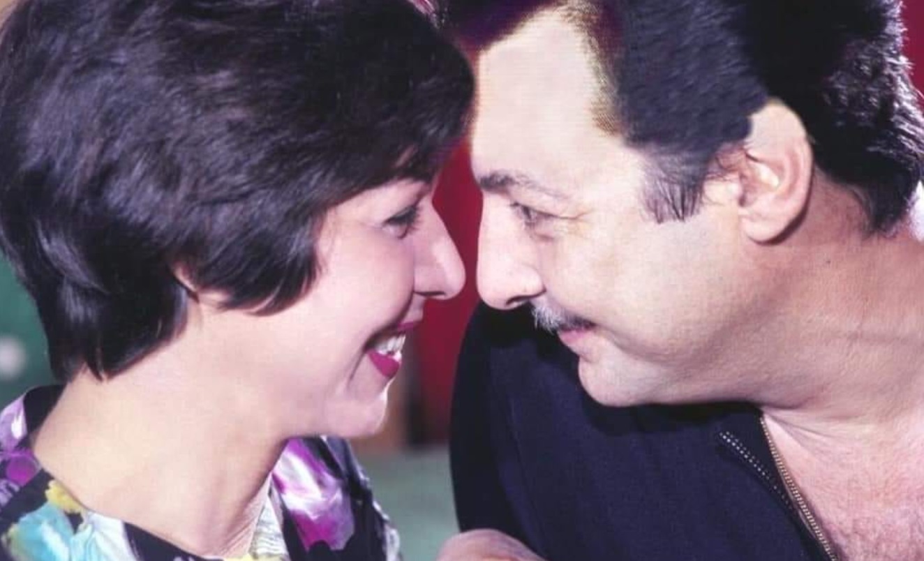 رشدي أباظة وسامية جمال