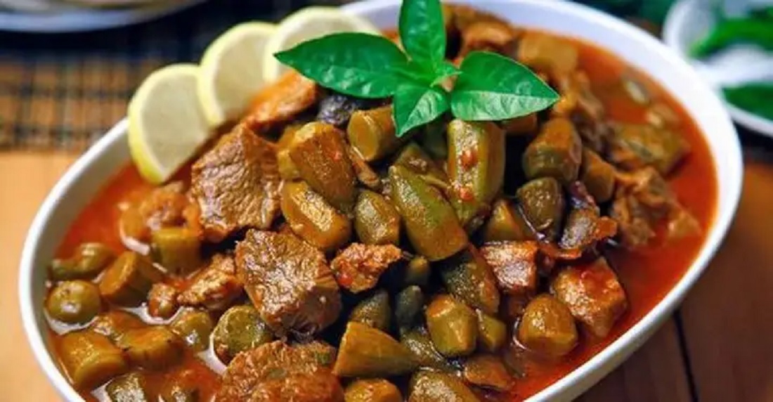 عمل البامية