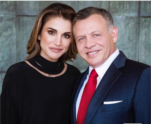 شاهد صورة نادرة للملكة رانيا وزوجها الملك الأردني عبد الله الثاني من زفافهم أسطوري قبل 29 عاماً.. هكذا كان شكلهما !