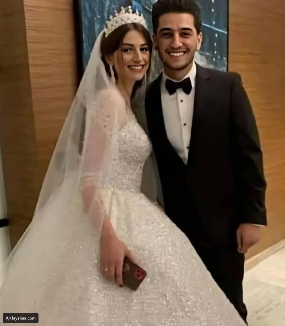 محمد عساف زوجته