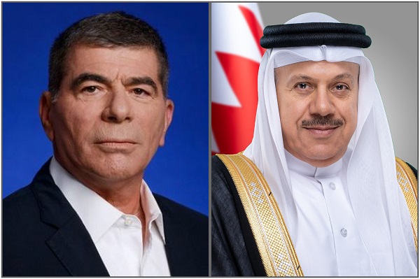 وزير ي خاريجتي البحرين واسرائيل