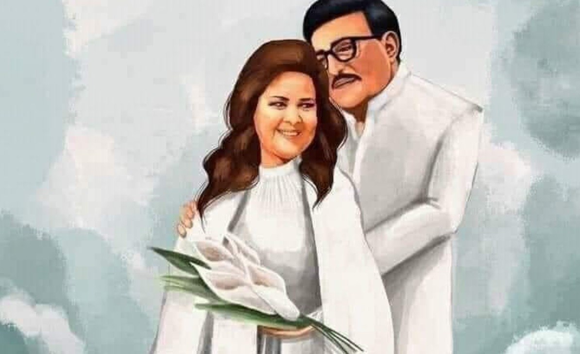 دلال عبدالعزيز وزوجها سمير غانم