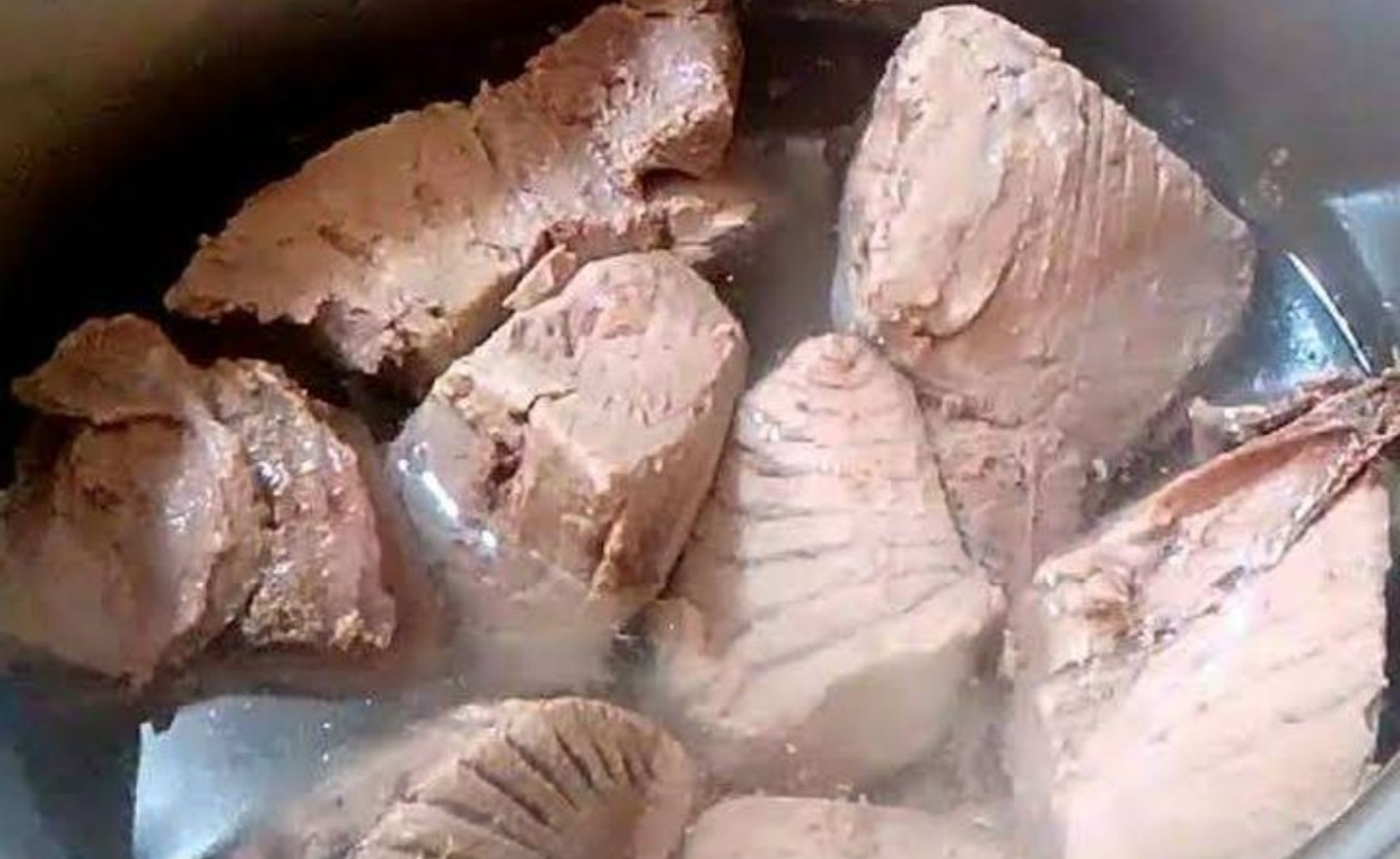 تونة مصنعة بالمنزل