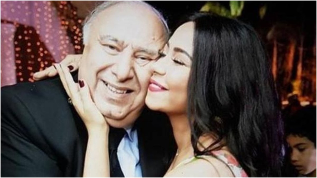 شيرين ووالد حسام حبيب