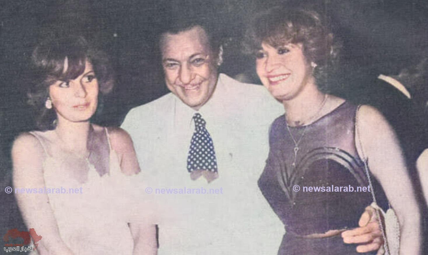 رشدي أباظة ويسرا ومديحة كامل