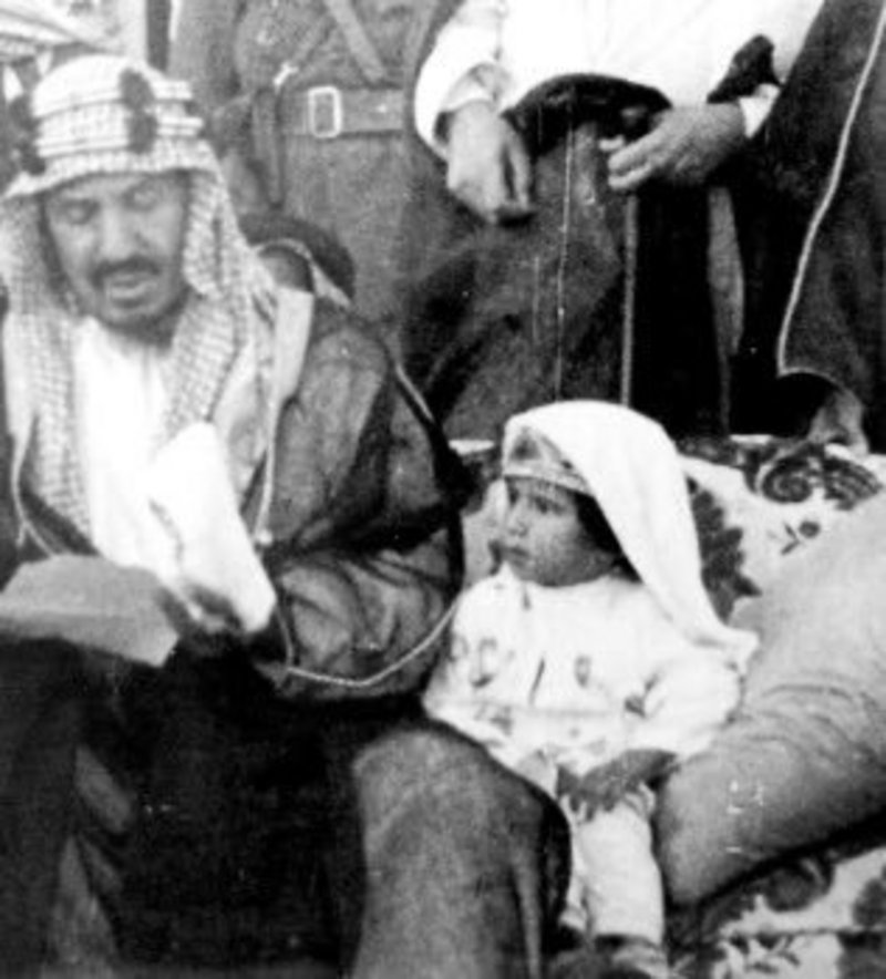 الملك سلمان قديما