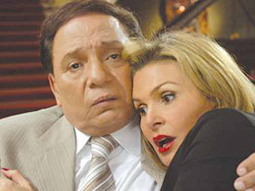 عادل إمام ويسرأ