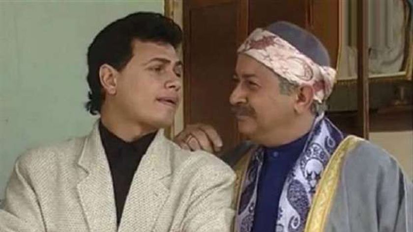 مشهد من مسلسل لن أعيش في جلباب أبي