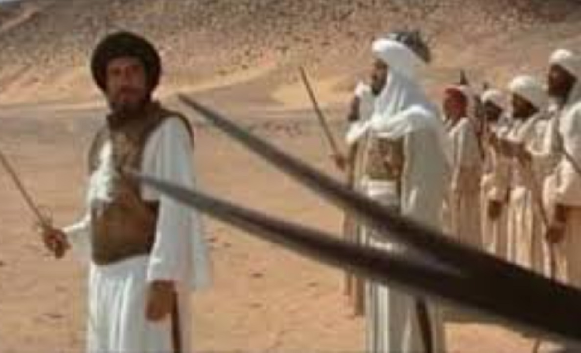 مشهد من فيلم الرسالة