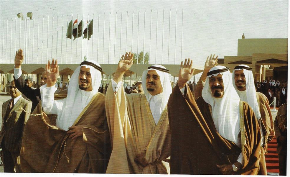 الملوك خالد وفهد وعبدالله وسلمان