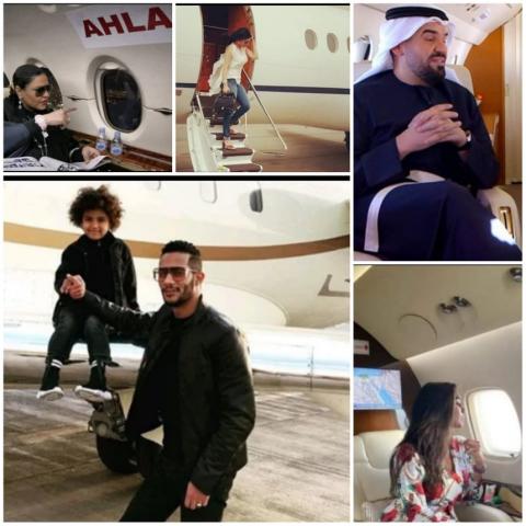 يمتلكون طايرات خاصة