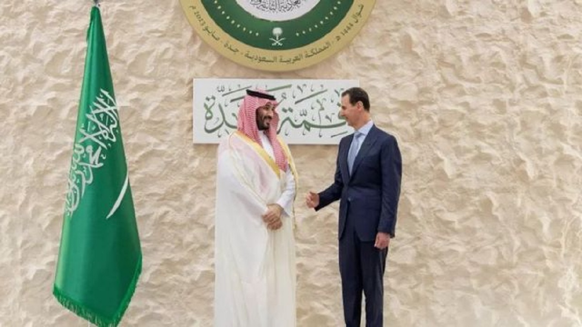 بشار الأسد ومحمد بن سلمان