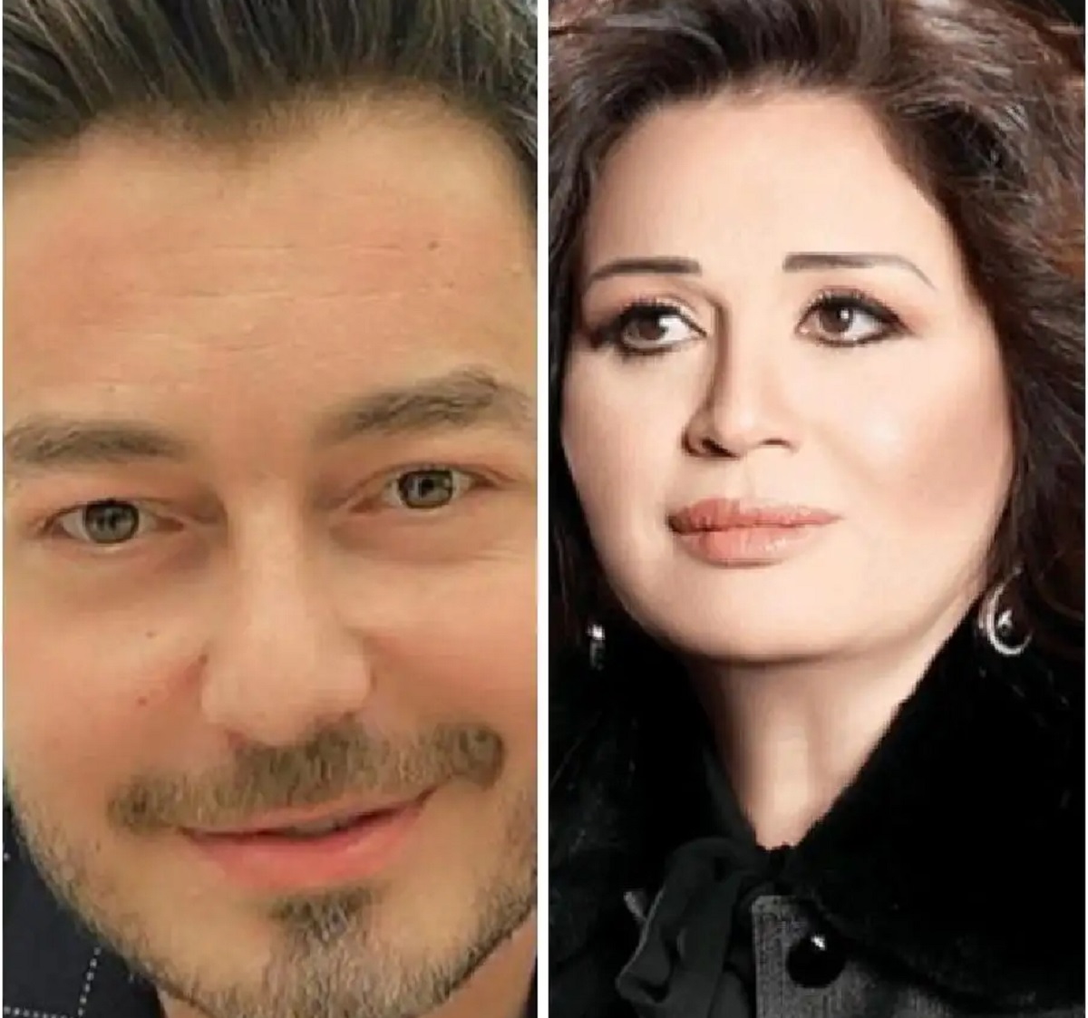 إلهام شاهين وأحمد زاهر