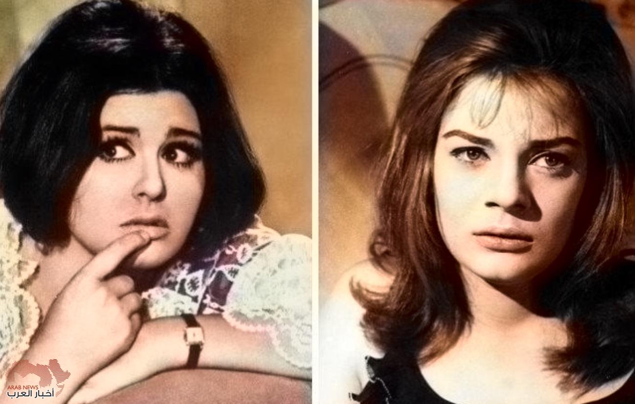 نادية لطفي وسعاد حسين