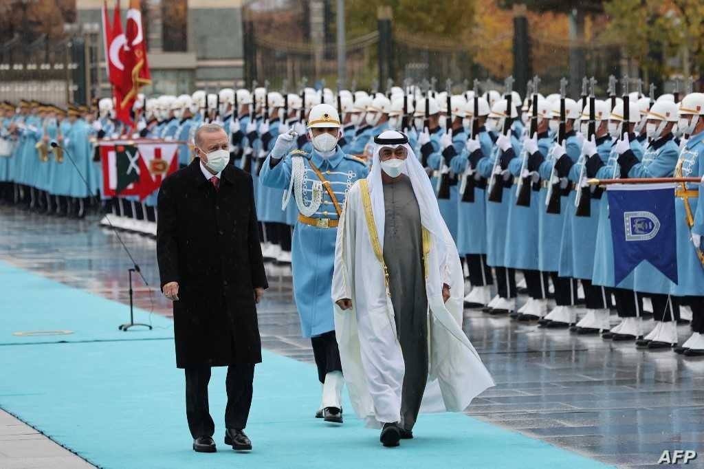 أردوغان ومحمد بن زايد