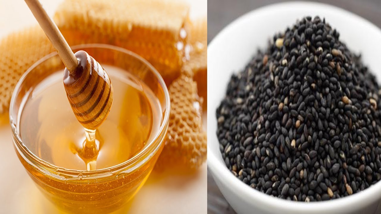 العسل مع الحبة السوداء