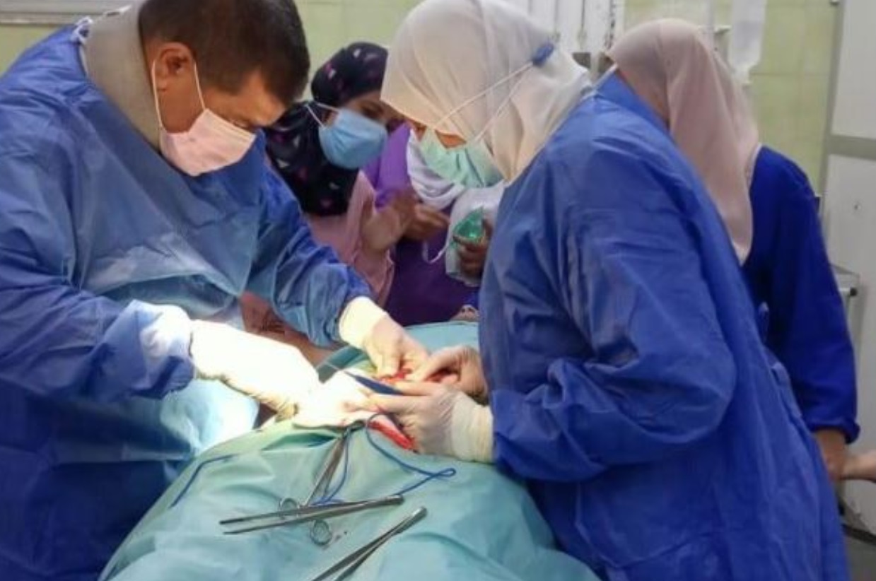 مصر : جراحة عاجلة لعريس بعد ساعات قليلة من ليلة الدخلة .. لن تصدق السبب؟