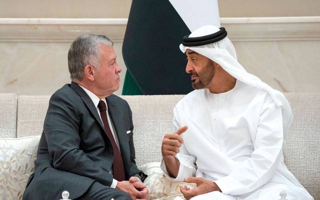 عبدالله بن الحسين و محمد بن زايد