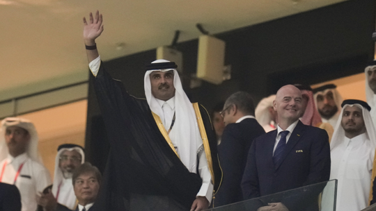 لن تصدق كيف تفاعل أمير قطر مع فوز المغرب على بلجيكا!