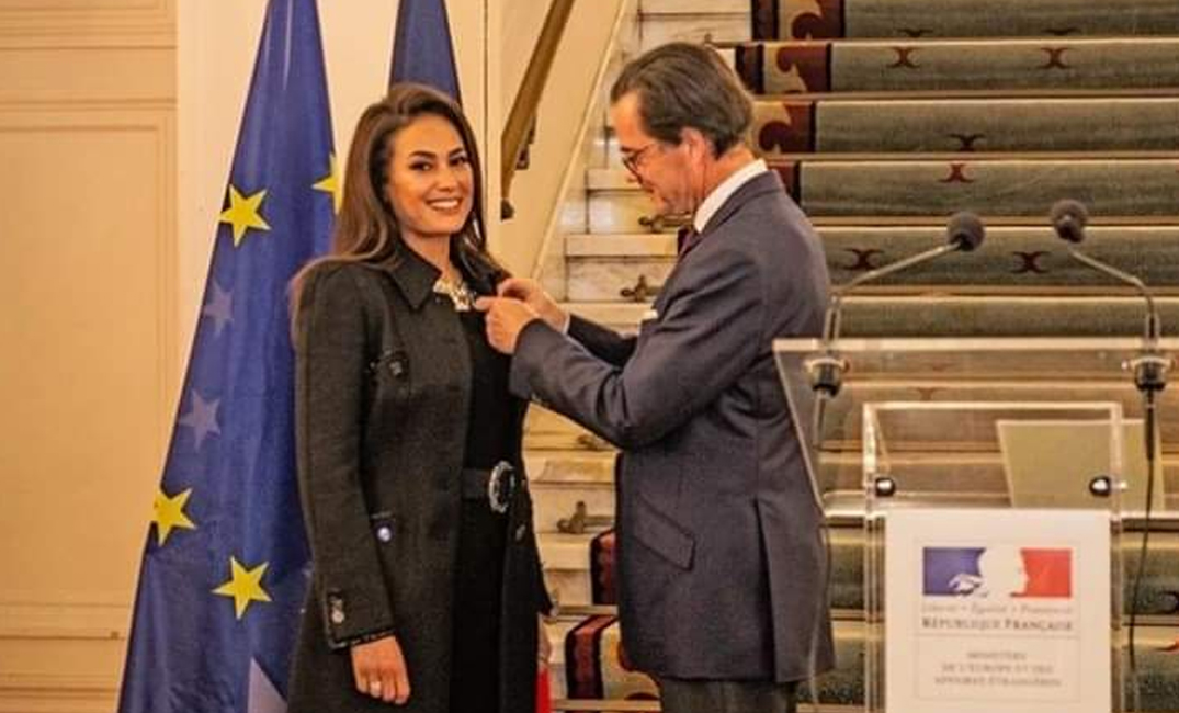 فرنسا تمنح الفنانة المصرية هند صبري رتبة ضابط