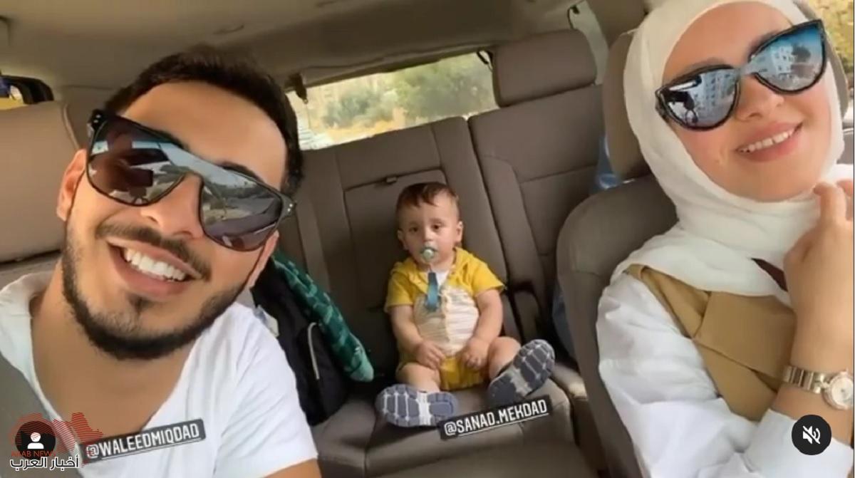 الوليد مقداد وزوجته نور