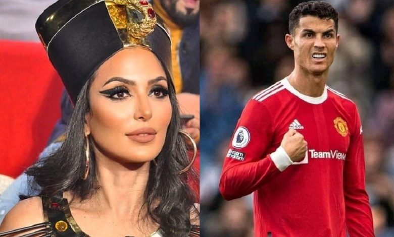 كرستيانو رونالدو وعارضة تونسية