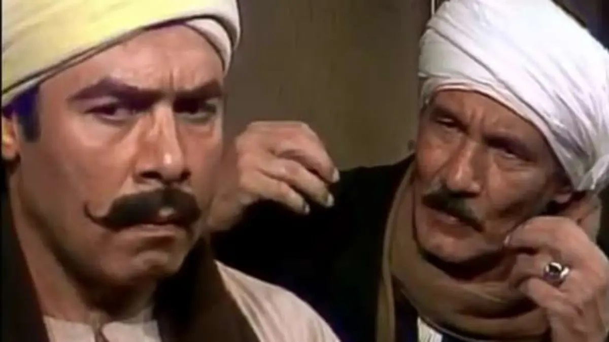 مشهد من مسلسل ذئاب الجبل